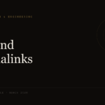 Onyx Research and Engineering banner for the post WP and Permalinks, dark background with gold lettering.